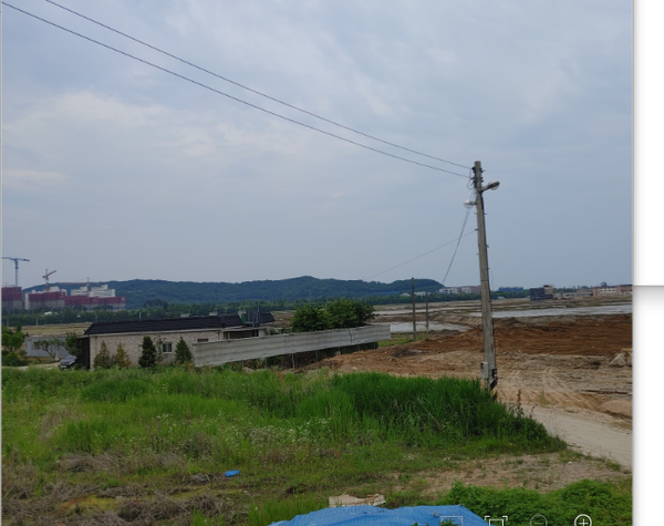 사진= 영종도 농지 불법 사토 현장 