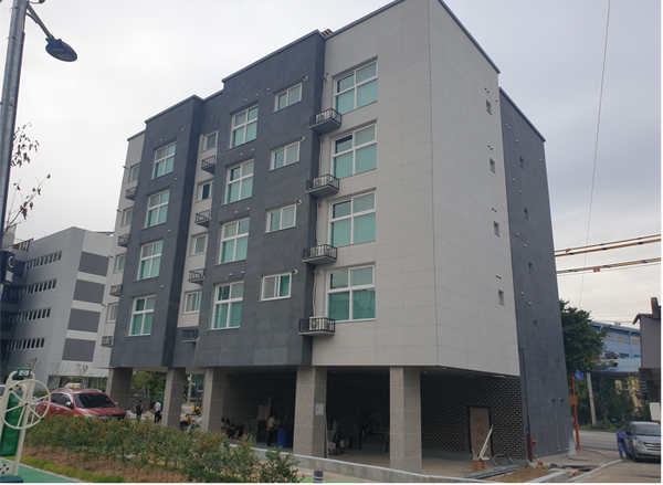 ▲사진 = 동구 화수정원마을 행복주택 2단계 전경사진