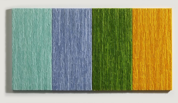▲ 변용국, Seasons, Oil paint on canvas on panel, 157x81cm, 2019-1