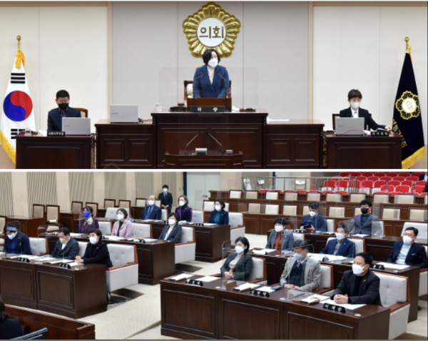 ▲ 부평의회 248회 임시개회