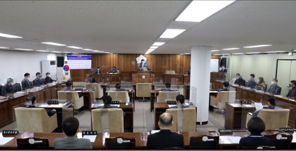 ▲ 제233회 계양구의회 제1차 본회의 개회