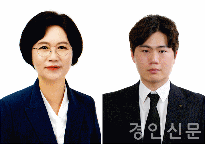 (좌측부터) 이윤미, 박병민