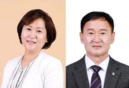                              ▲이관실 당선자                                  정천식 당선자