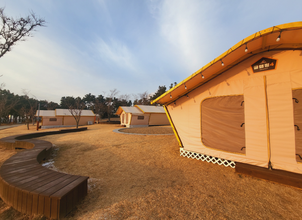 ▲캠핑장 부대시설물,