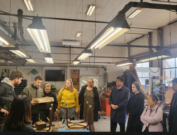 ▲도성훈 인천시교육감이 현장방문을 하고있는 모습,