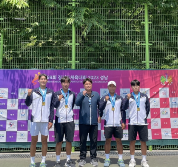 ▲테니스선수단,