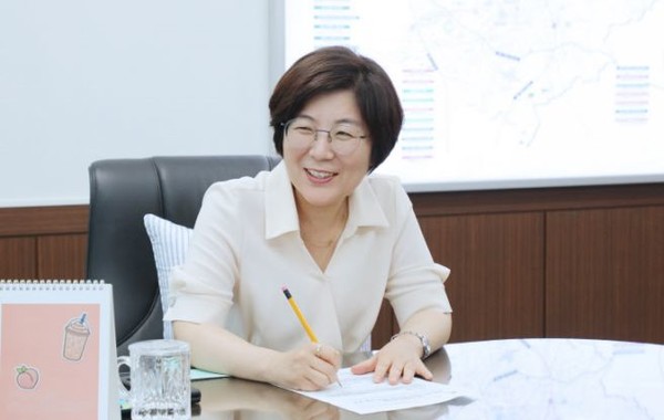                                                         ▲김보라 안성시장이 1심에서 무죄를 선고 받았다. 