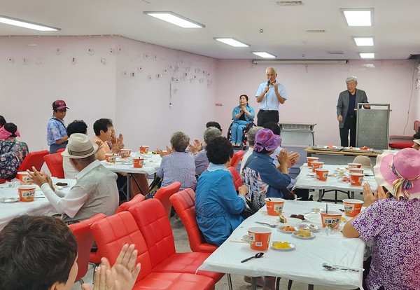                                                                  ▲박석규 후원회장도 인사말을 전했다. 