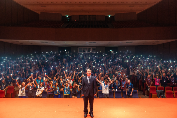 ▲인천대 박종태 총장,