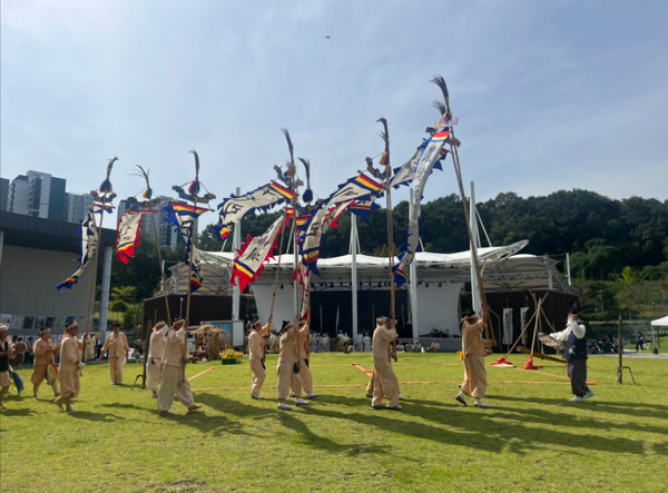 ▲제22회 김포예술제 사물놀이,