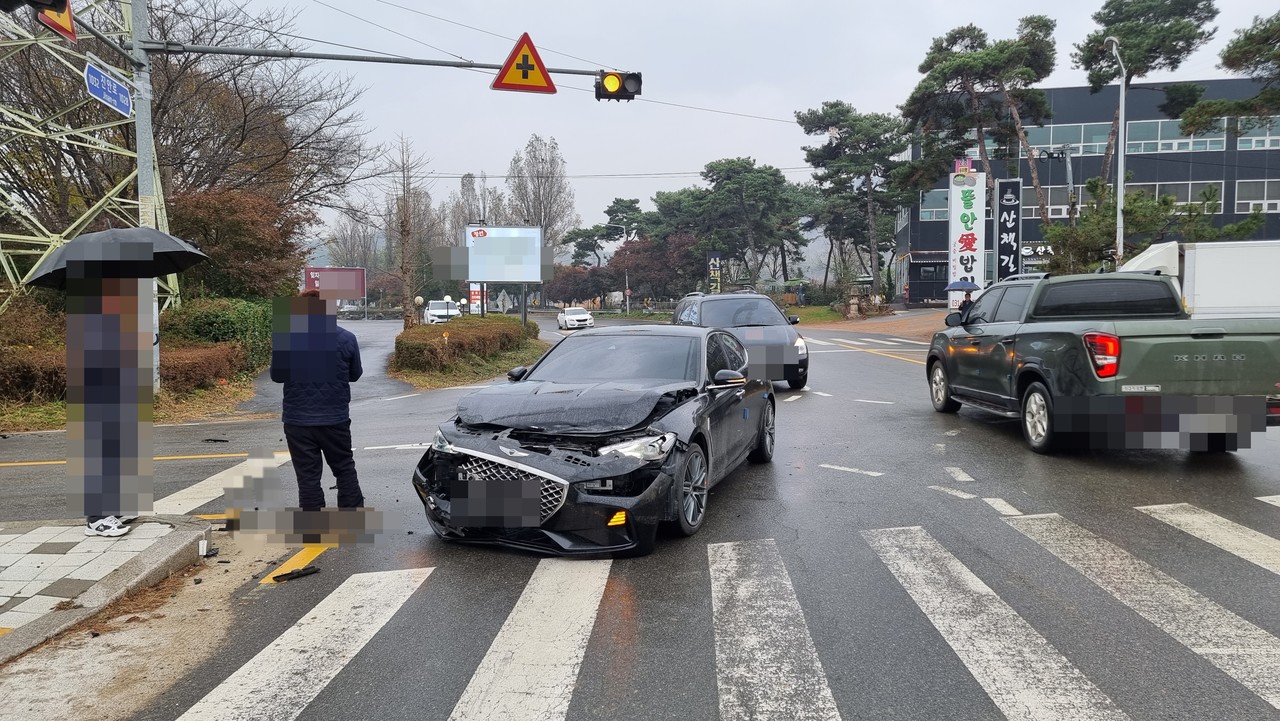                      ▲사고가 빈번한 교차로에 대해 개선이 요구되고 있다. 