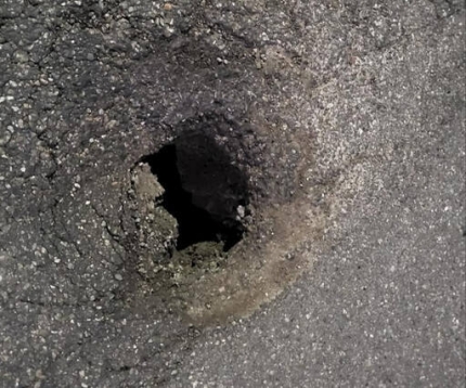 괴안동 싱크홀 (부천시제공)