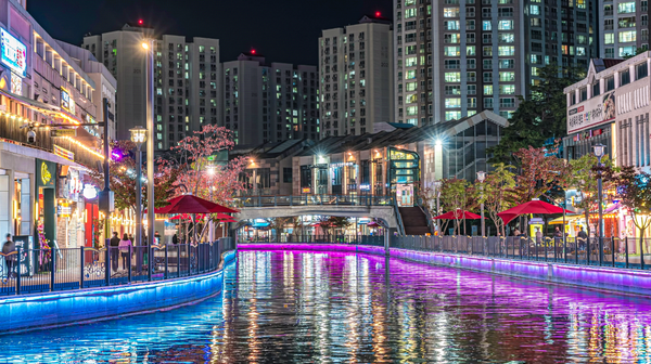                                                                        ▲라베니체 야간경관,