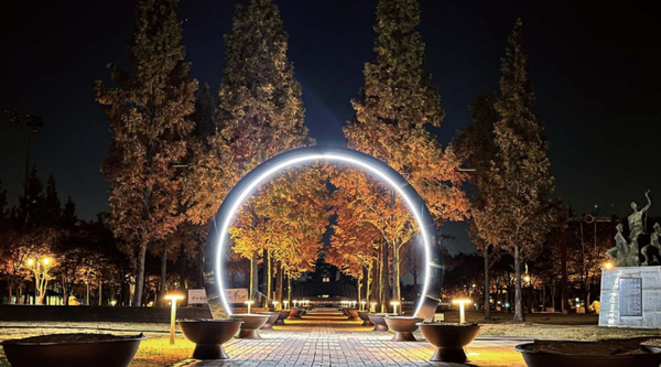                                                                         ▲걸포중앙공원 은하숲띠,