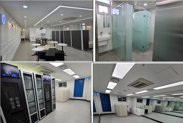                                            ▲학생복지공간 환경을 전면 개선,