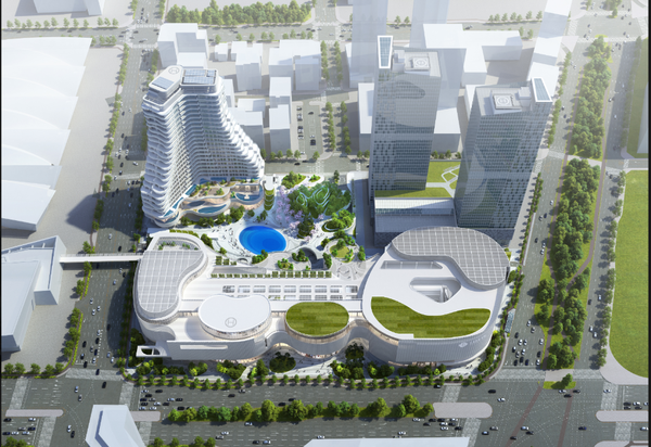                                                                     ▲조감도(롯데몰 송도).