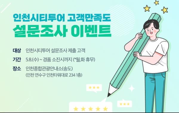                              ▲고객만족도 설문조사 이벤트 이미지,      