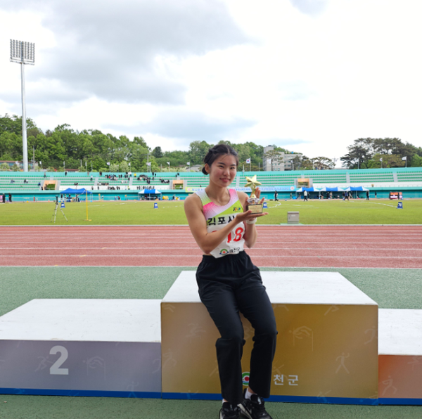                                                        ▲김초은 선수,
