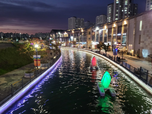        ▲금빛수로 라베니체 전경,