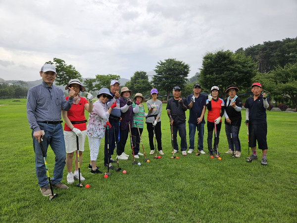 ▲안성 파크 골프 협회, 2024년 경기도 생활 대전 출전