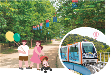 ▲ 월미바다열차 타고 낭만 가득 월미도 즐기기