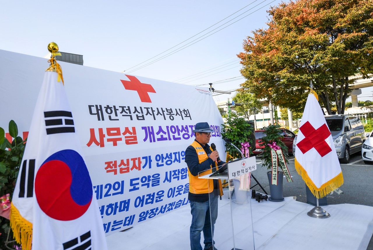                                                                ▲안순태 부회장의 경과보고