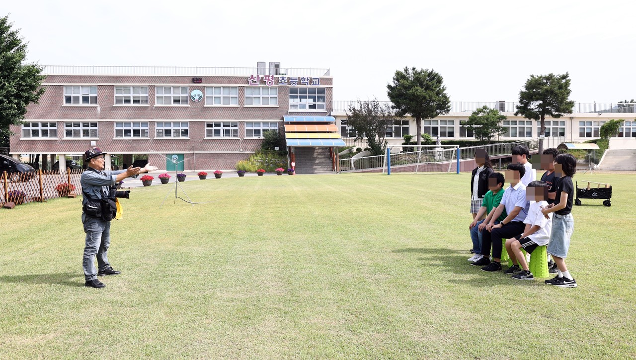                                                    ▲서운면 산평초등학교