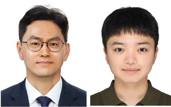                                         ▲김현범 교수,                                         ▲인천대  김형진 학생 