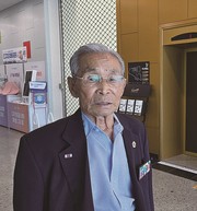  ▲참전용사회 하근수 회장