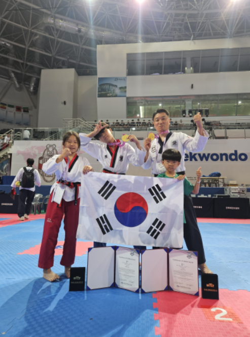                                       ▲‘제18회 세계태권도문화엑스포 태권도대회’ 입상