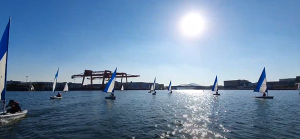 ▲요트조종면허면제교육 실습, 