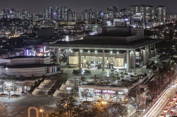 ▲인천문화예술회관 전경,