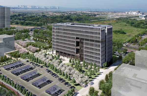         ▲송도 대1블록 연구소 (K-바이오 랩허브)      해안종합건축사사무소 인천경제자유구역청 도시건축과