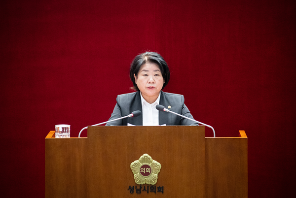 ▲성남시의회 박경희 의원