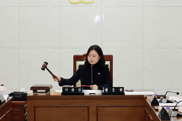                ▲ 연수구의회 자치도시위원장 정보현(더불어민주당, 비례) 의원,